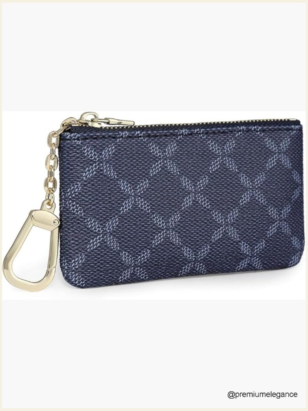 Zip Mini Coin Purse Key Chain Pouch Card Wallet